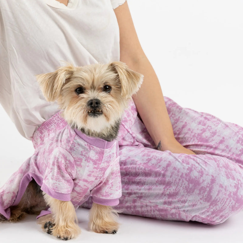 Pink Tie Dye Pajamas