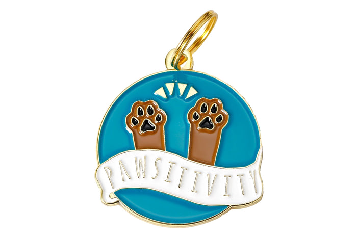 Pawsitivity Pet ID Tag