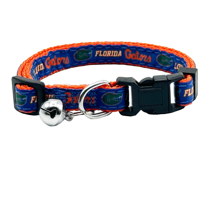 FL Gators Cat Satin Collar
