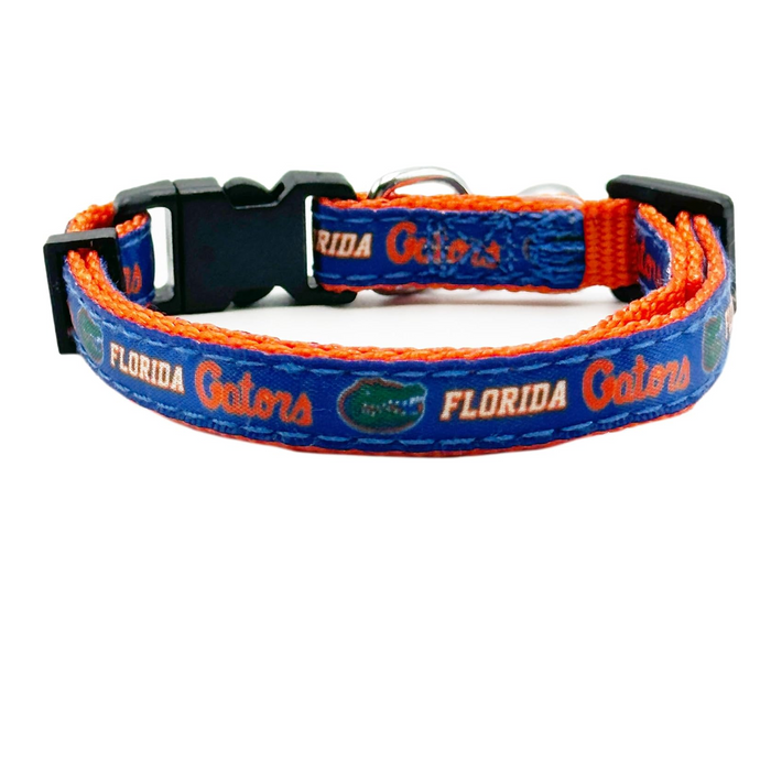 FL Gators Cat Satin Collar