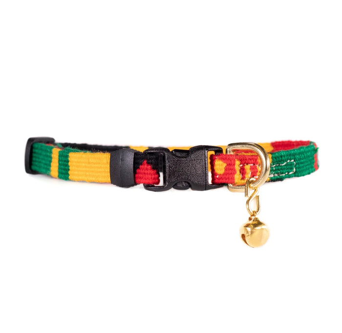 ATWCW Rasta - Mayan Artisan-Handmade Cat Collars