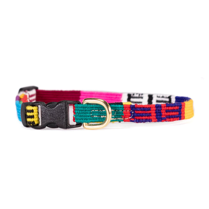 ATWCW Traditional Multi - Mayan Artisan-Handmade Dog Collars