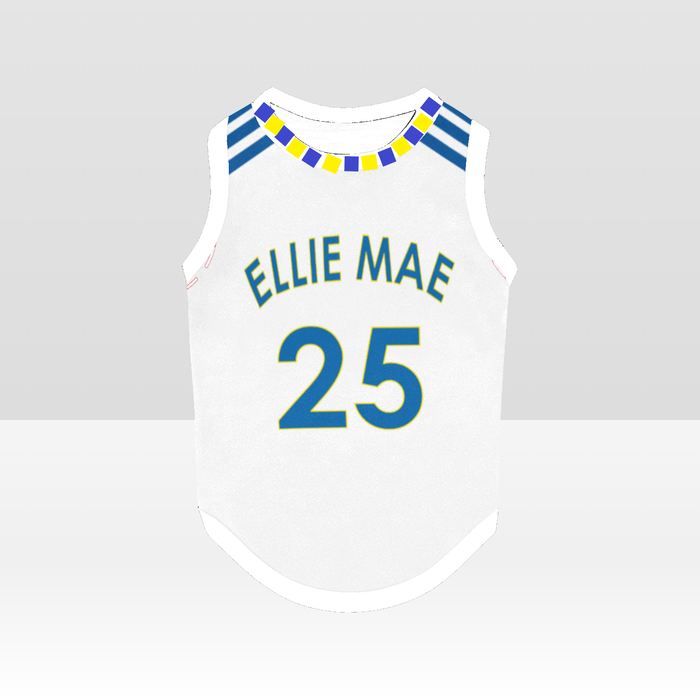Leeds United FC 25/26 Home Kit Inspired Personalized Tank