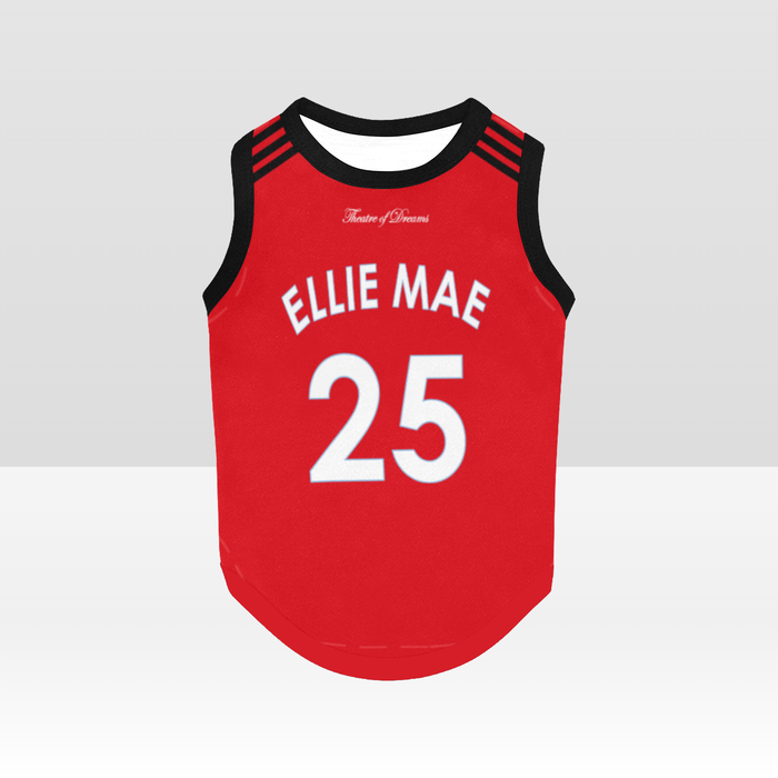 Manchester United FC 25/26 Home Kit Inspired Personalized Tank