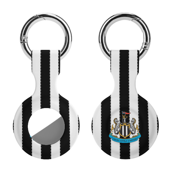 Newcastle United FC 25/26 Home Kit-Inspired Protective Case for Air Tag