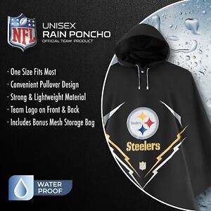 Pittsburgh Steelers Unisex Premium Poncho