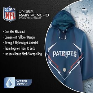 New England Patriots Unisex Premium Poncho