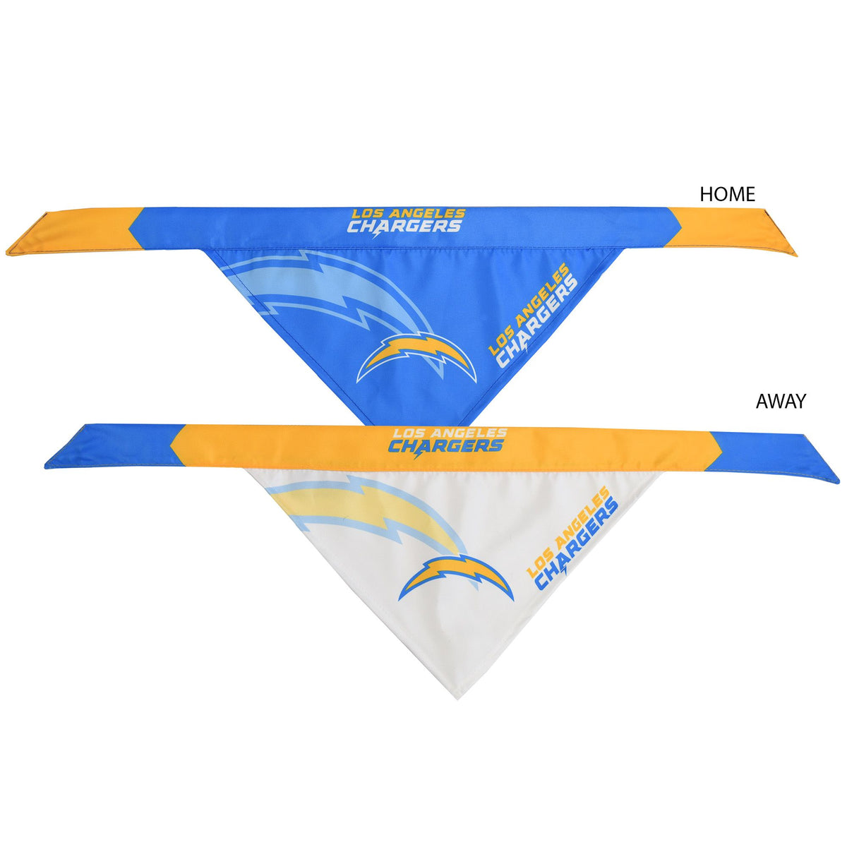 Los Angeles Chargers Home and Away Bandana Set