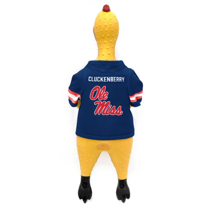 MS Ole Miss Rebels Rubber Chicken Pet Toy