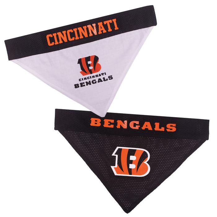 Cincinnati Bengals Reversible Slide-On Bandana - 3 Red Rovers