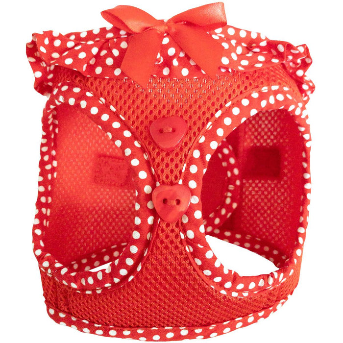 American River Choke Free Dog Harness™ - Polka Dots - 3 Red Rovers