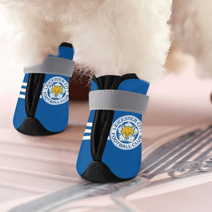 Leicester City FC 23 Home Inspired Non Slip Dog Socks