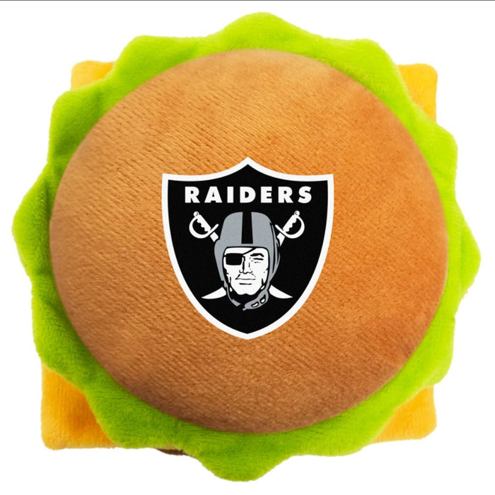 Vegas Raiders Hamburger Plush Toys - 3 Red Rovers