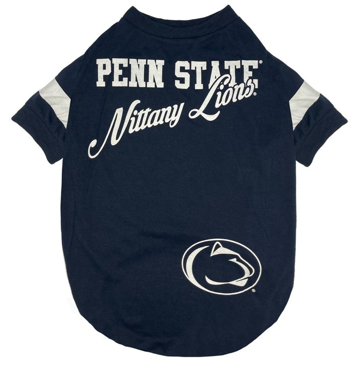 Penn State Nittany Lions Stripe Tee Shirt - 3 Red Rovers
