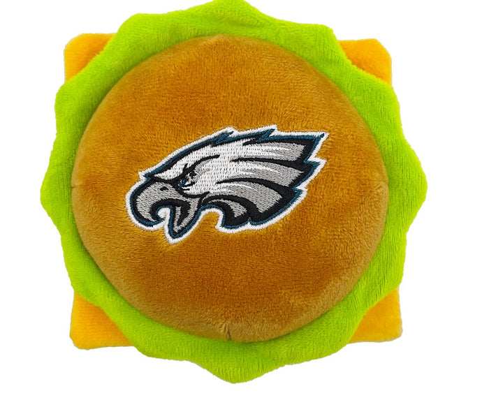 Philadelphia Eagles Hamburger Plush Toys - 3 Red Rovers