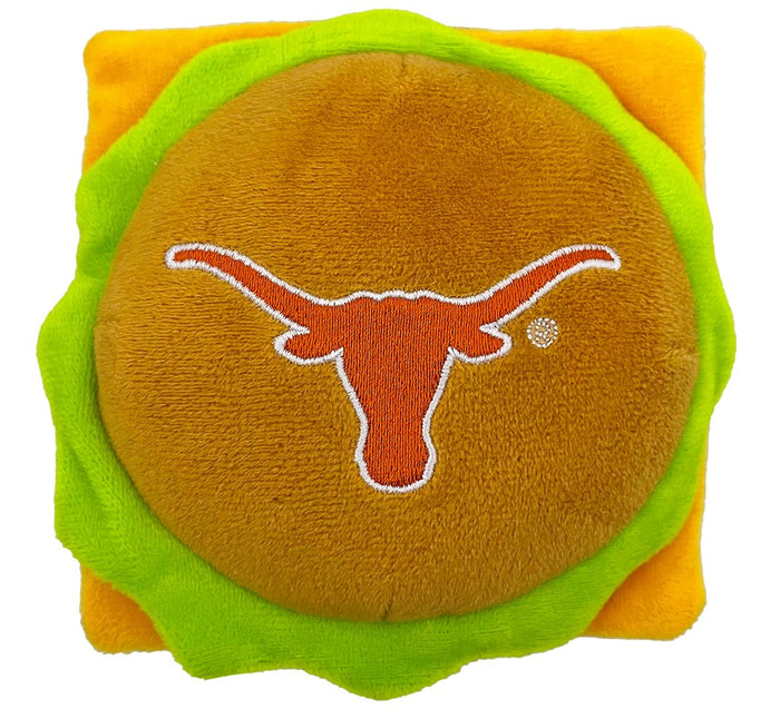 TX Longhorns Hamburger Plush Toys - 3 Red Rovers