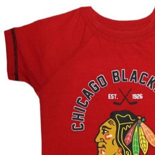 Chicago Blackhawks Athletics Tee Shirt - 3 Red Rovers