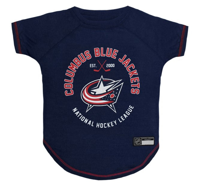 Columbus Blue Jackets Athletics Tee Shirt - 3 Red Rovers