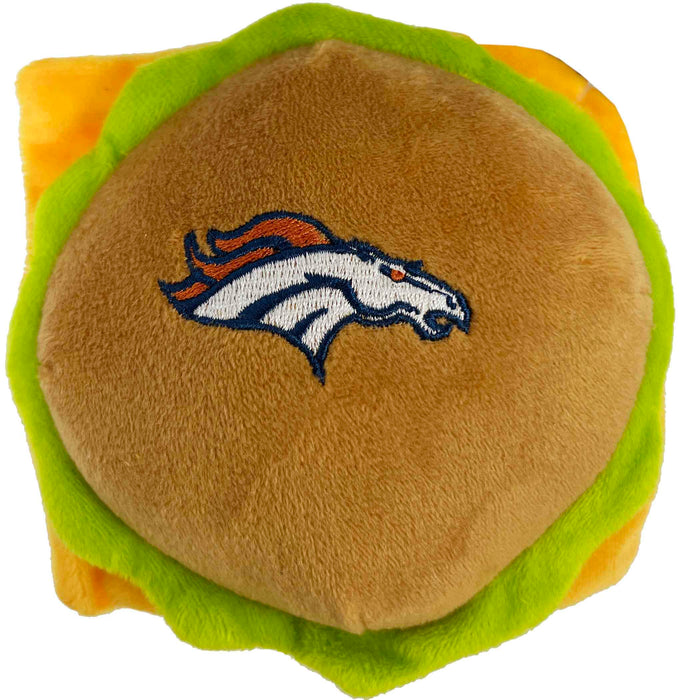 Denver Broncos Hamburger Plush Toys - 3 Red Rovers