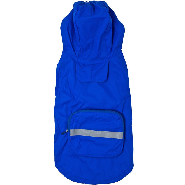 Blue Packable Raincoat - 3 Red Rovers