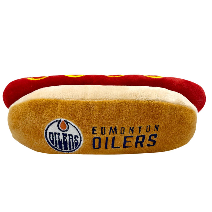 Edmonton Oilers Hot Dog Plush Toys - 3 Red Rovers