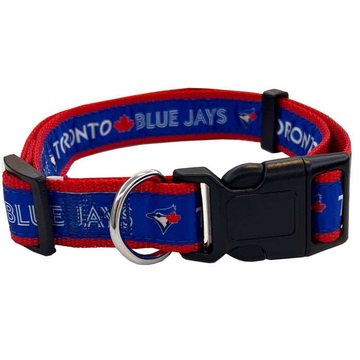 Toronto Blue Jays Satin Dog Collar or Leash