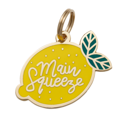 Main Squeeze Pet ID Tag - 3 Red Rovers