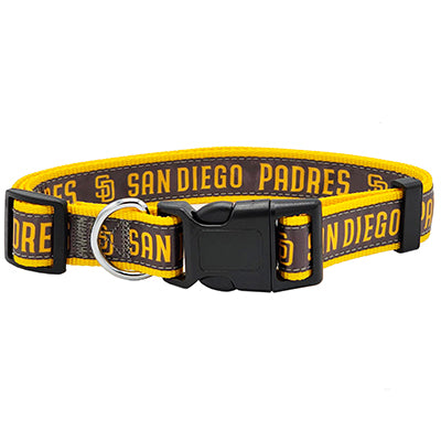 San Diego Padres Dog Satin Collar or Leash