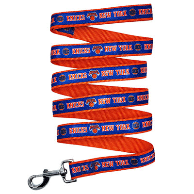 New York Knicks Satin Dog Collar or Leash