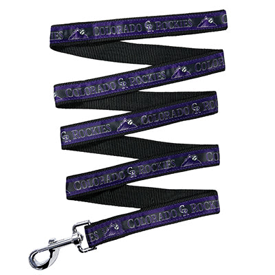 CO Rockies Satin Dog Collar or Leash