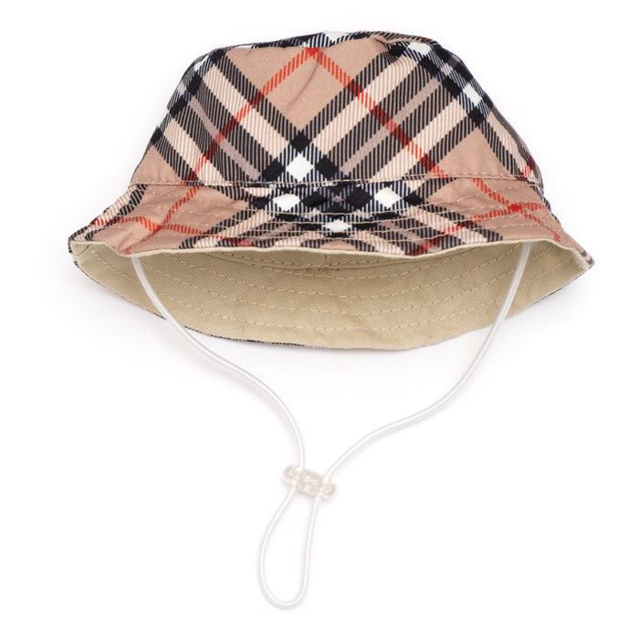 Tan Plaid Bucket Hat