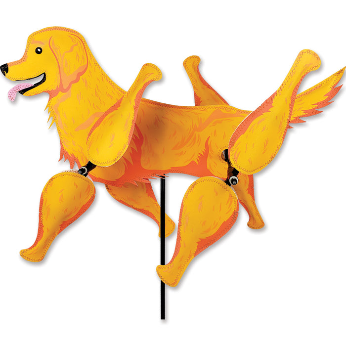 Golden Retriever WhirliGig Spinner