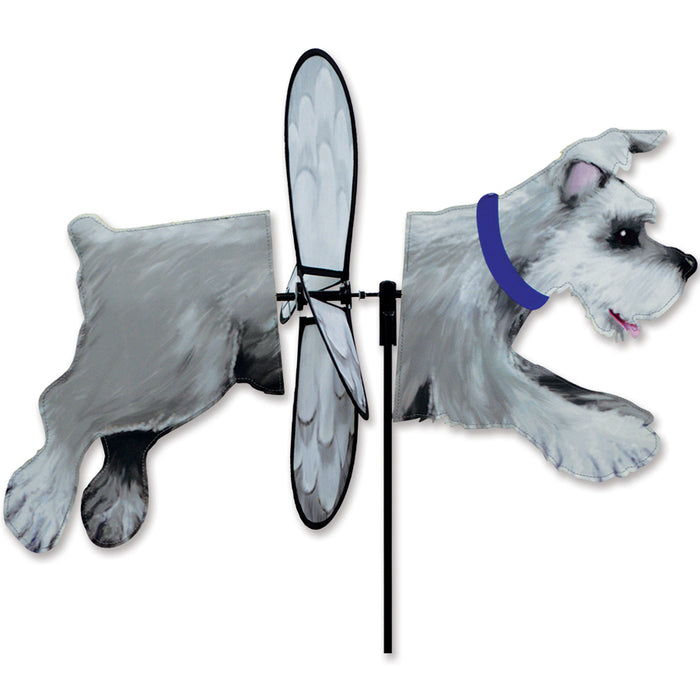 Schnauzer Deluxe Petite Garden Spinner