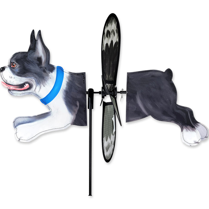 Boston Terrier Petite Garden Spinner