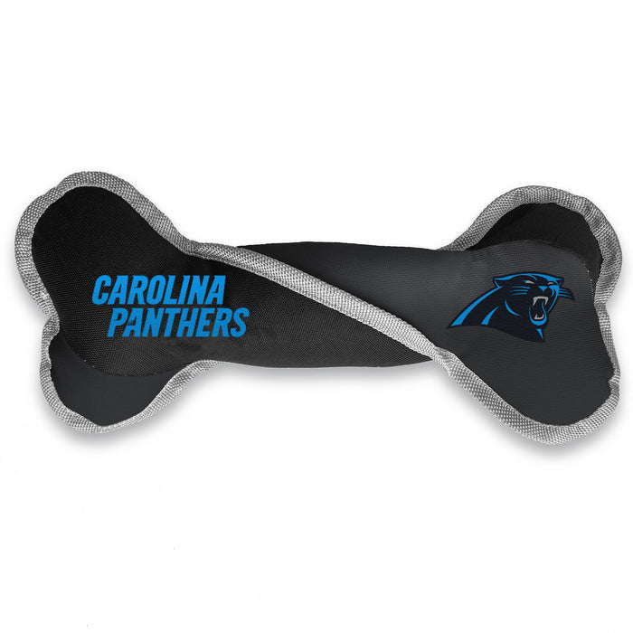 Carolina Panthers Tug Bone Toys - 3 Red Rovers