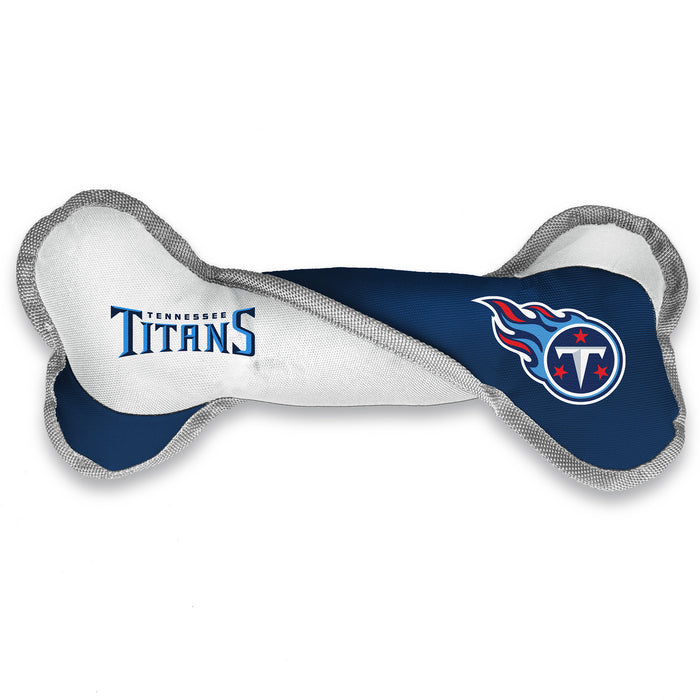 Tennessee Titans Pet Tug Bone - 3 Red Rovers