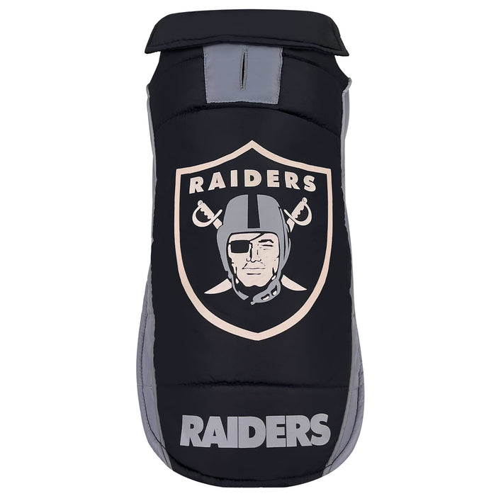 Vegas Raiders Game Day Puffer Vest - 3 Red Rovers