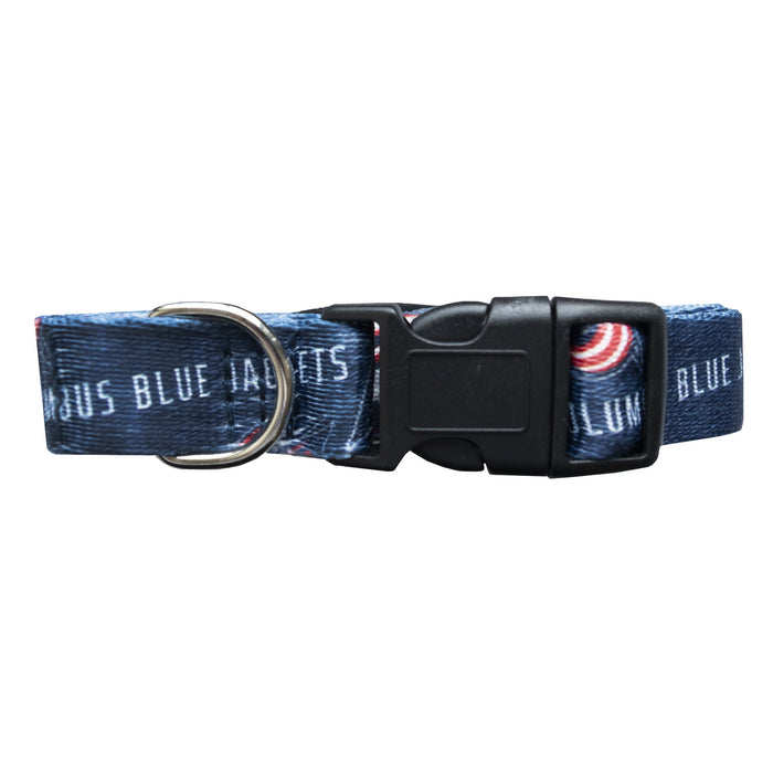 Columbus Blue Jackets Ltd Dog Collar or Leash - 3 Red Rovers