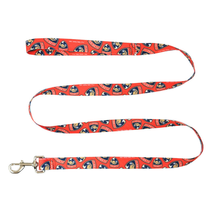 Florida Panthers Ltd Dog Collar or Leash - 3 Red Rovers