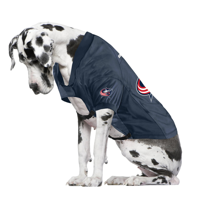 Columbus Blue Jackets Big Dog Stretch Jersey - 3 Red Rovers