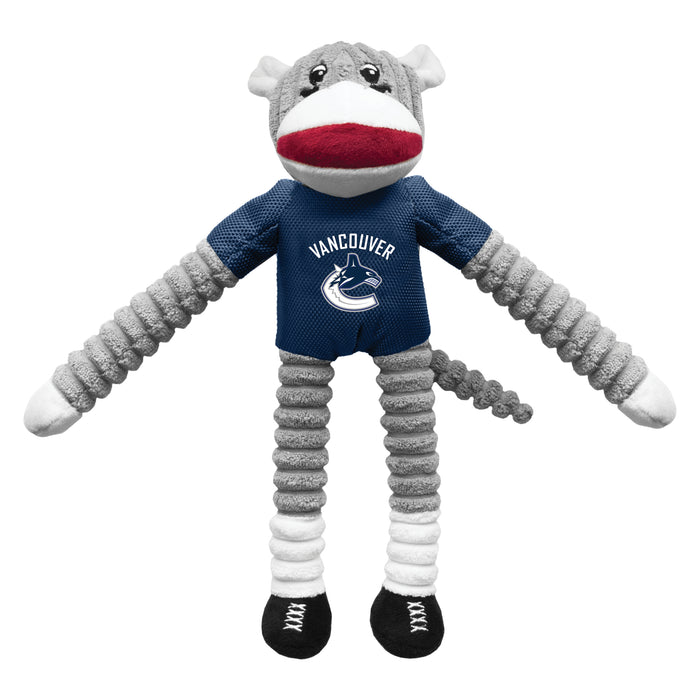 Vancouver Canucks Sock Monkey Toy - 3 Red Rovers
