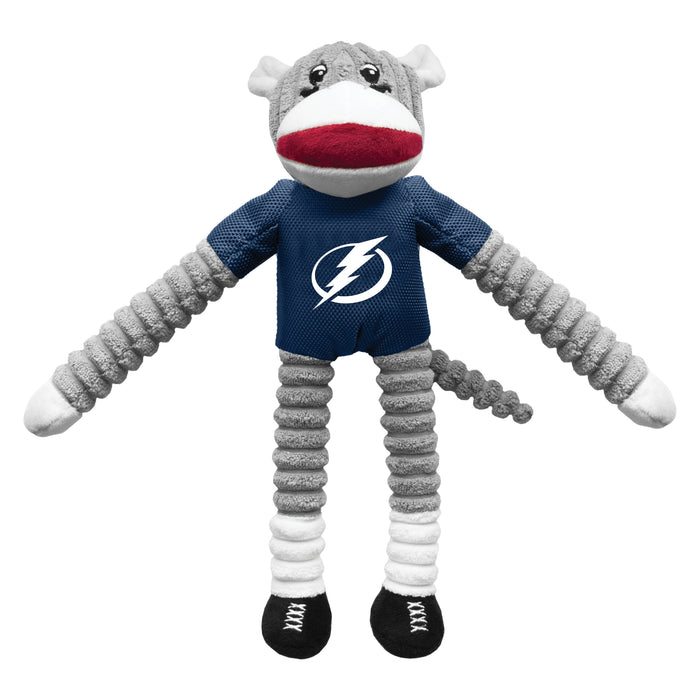 Tampa Bay Lightning Sock Monkey Toy - 3 Red Rovers