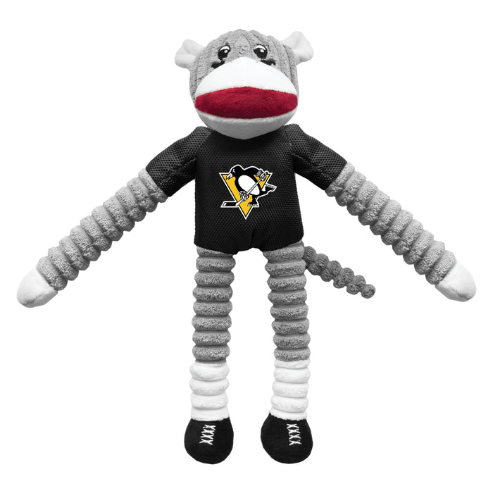 Pittsburgh Penguins Sock Monkey Toy - 3 Red Rovers