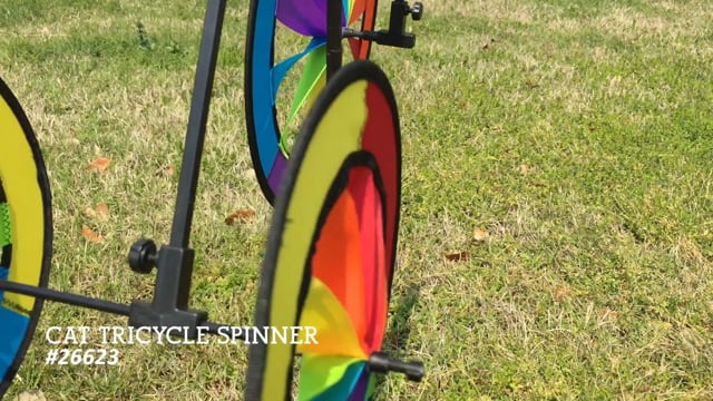 Cat 25" Tricycle Spinner