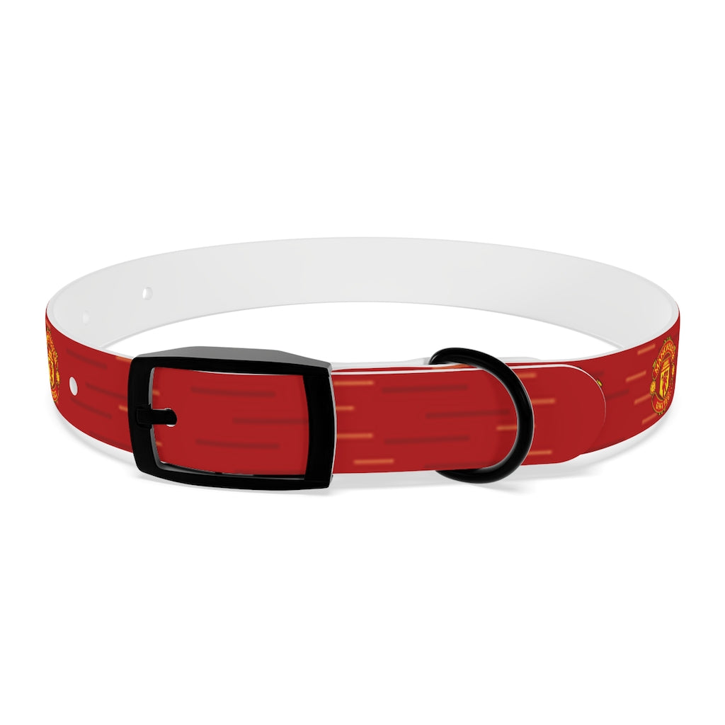 Man united shop dog collar