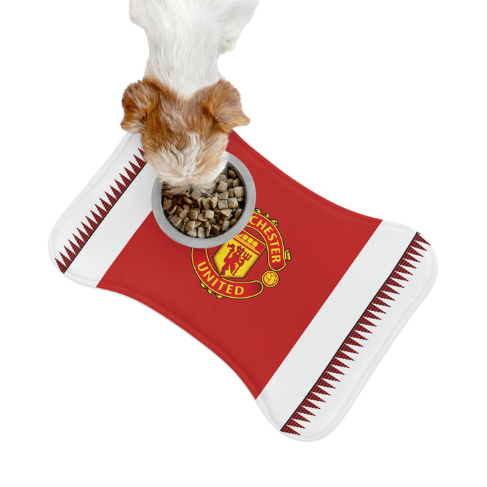 Manchester United FC 23 Home inspired Pet Feeding Mats - 3 Red Rovers
