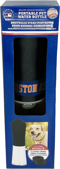 Houston Astros Pet Water Bottle
