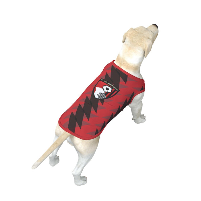 AFC Bournemouth 23 Home Inspired Pet Tee (Size M-2x) - 3 Red Rovers