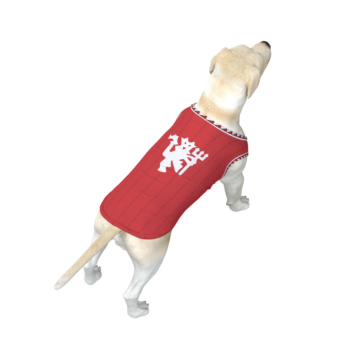 Manchester United FC 23 Home Inspired Pet Tee (Size M-2x) - 3 Red Rovers