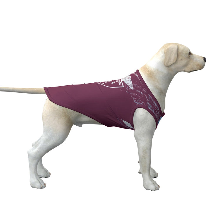 West Ham United FC 23 Home Inspired Pet Tee (Size M-2x) - 3 Red Rovers